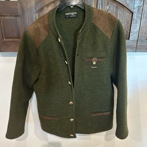 Vintage Pure Wool Jacket | Classic Style | Made in Austria | sz M